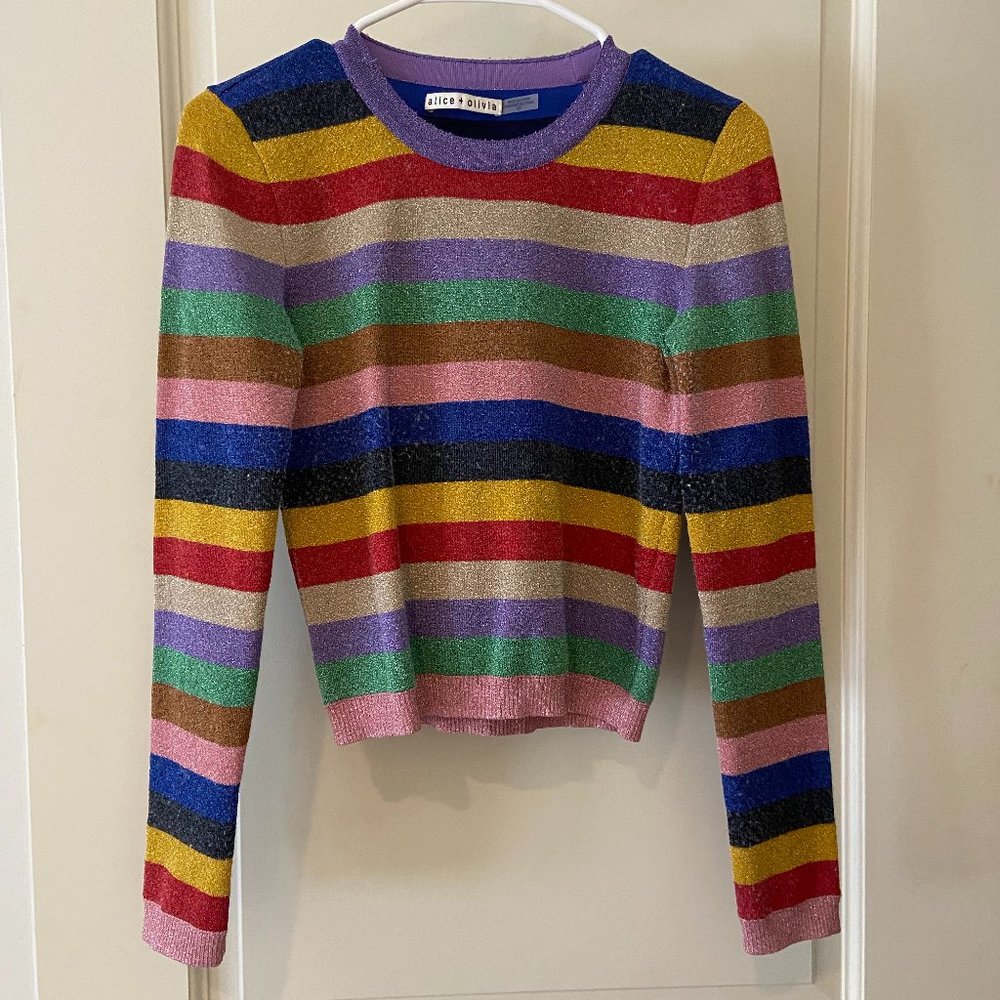 Alice + Olivia Stripe Sweater